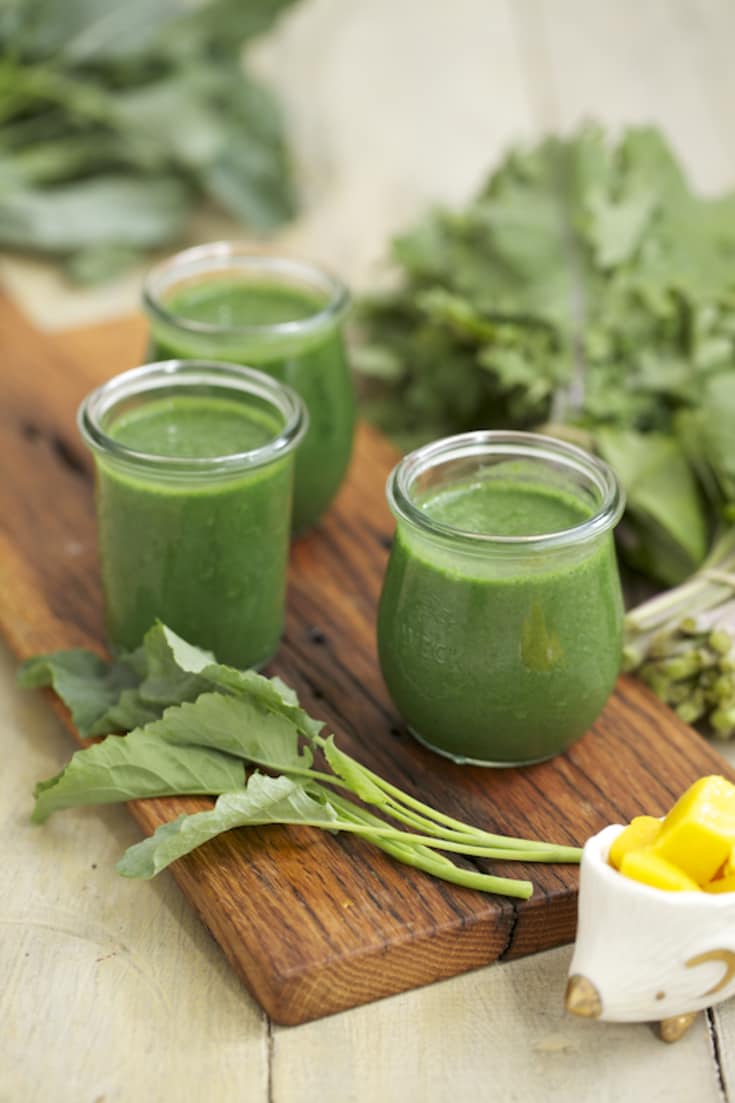 Taste The Tropics With This Mango Green Smoothie Mindbodygreen