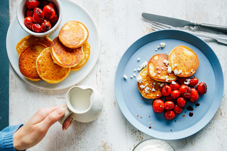 Savory Vegan Protein Pancake Recipe & 4 Ideas For Serving