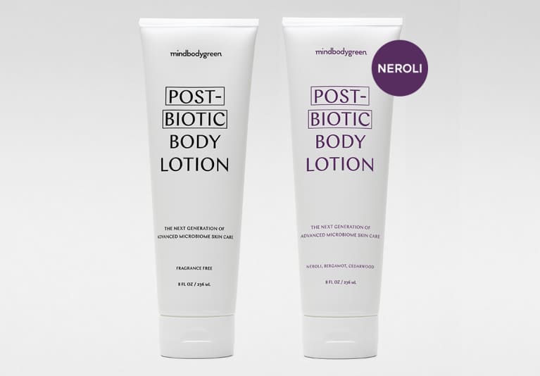 postbiotic body lotion