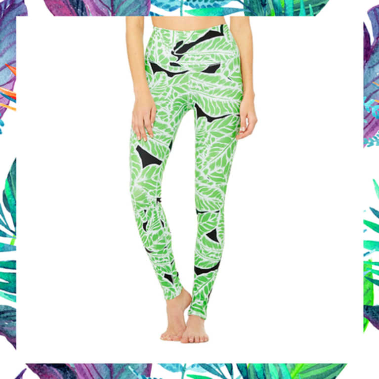 These Tropical Yoga Pants Will Help You Get Out Of Your Winter Rut