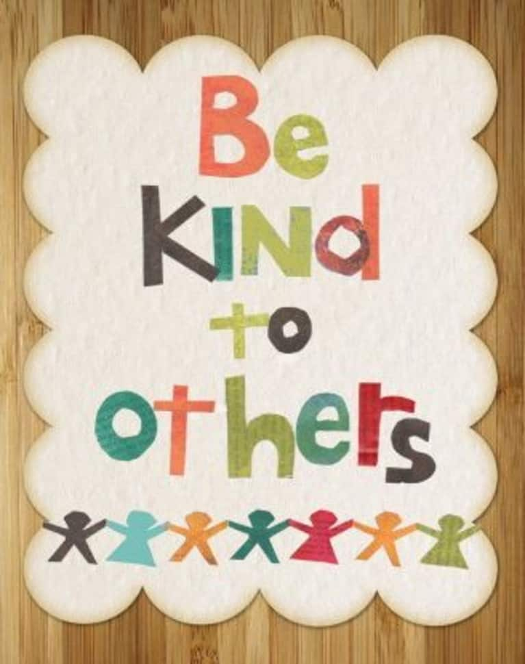 Be kind to the world