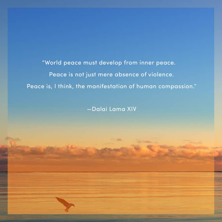 10 Uplifting Quotes On Finding Peace In The Wake Of 