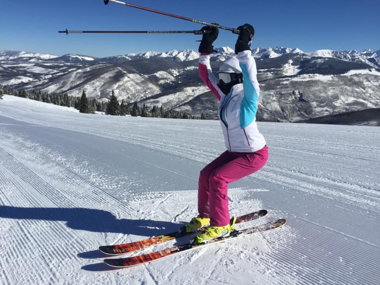 Yoga Poses To Do On Your Skis mindbodygreen
