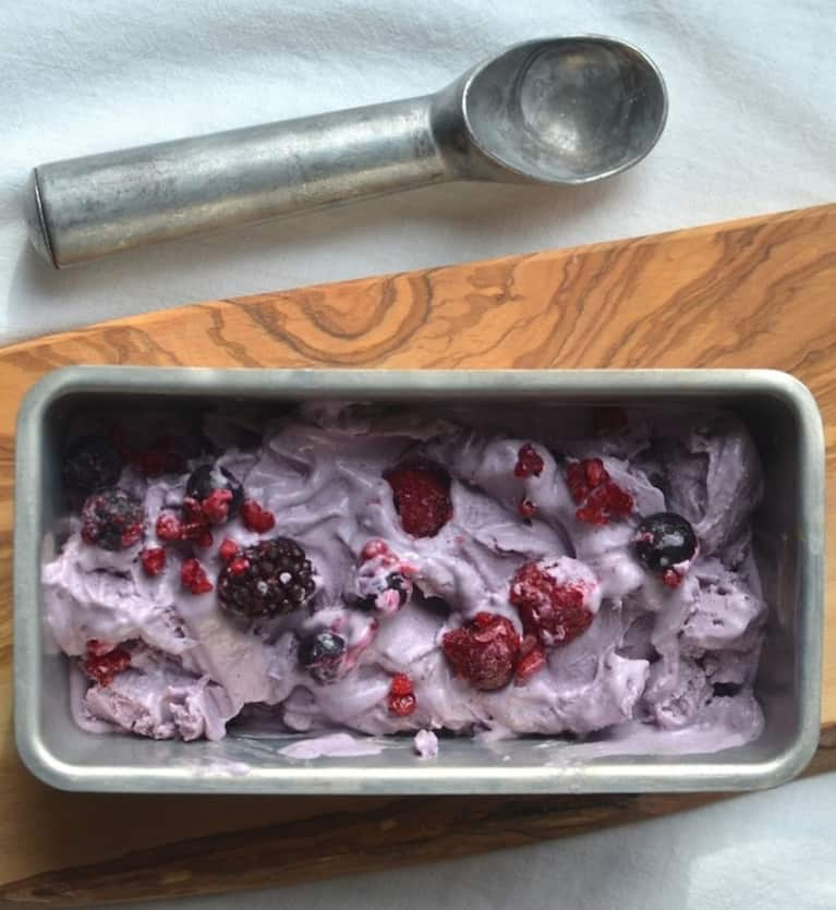 Vegan Triple Berry Ice Cream Mindbodygreen