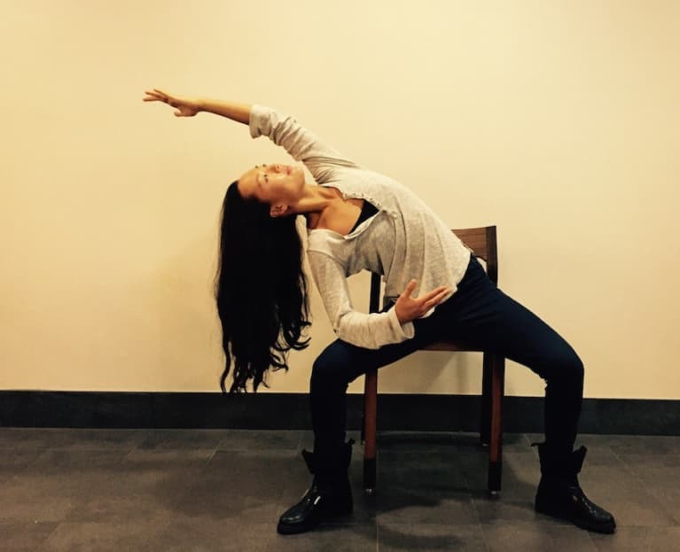 Ditch The Caffeine Try This Energizing Yoga Sequence At The Office