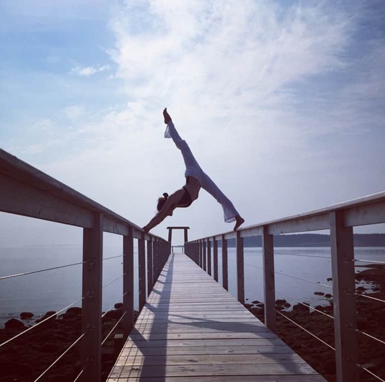 10 Beautiful Yoga Poses On Instagram (Just In Time For National Yoga