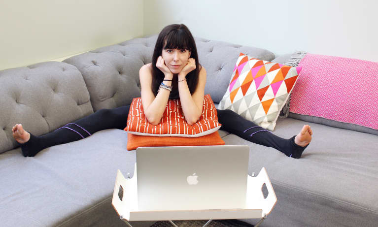 Sitting Positions For Better Posture While You Watch Tv Mindgreen Supported Wide Straddle Forward Bend