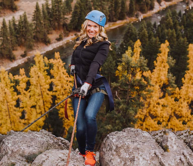 How An Aerial Ropes Course Healed My Postpartum Depression - mindbodygreen