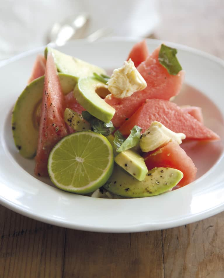 Watermelon Avocado Salad Mindbodygreen