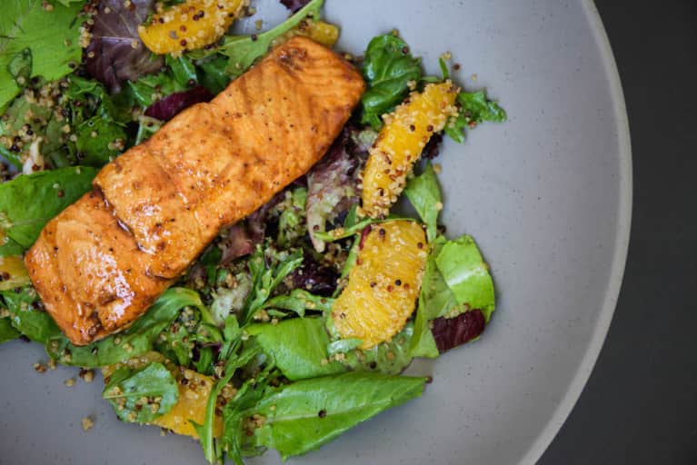 A Super-Simple Orange-Ginger Salmon Recipe