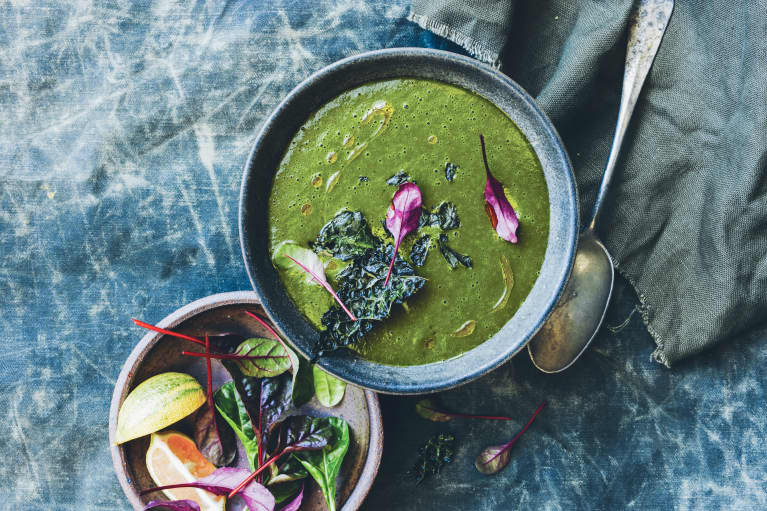 Detoxifying Green Soup Recipe Mindbodygreen