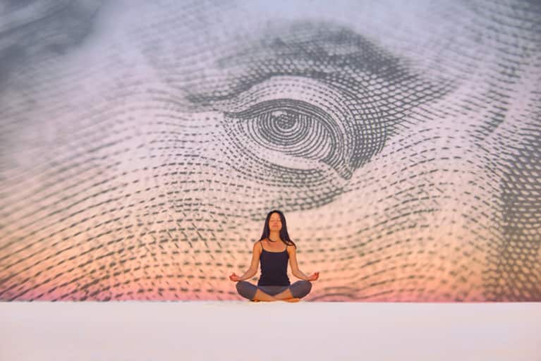How To Use Meditation To Make More Money Erase Debt A Holistic - photo by stocksy pexels