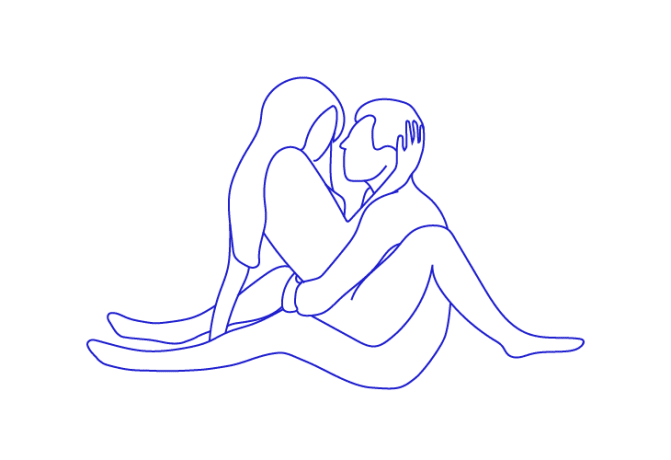 Sitting position for sex