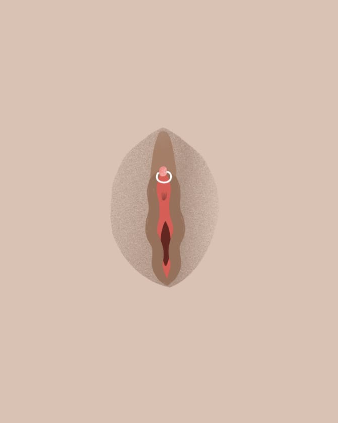 Clitoral hood piercing shop