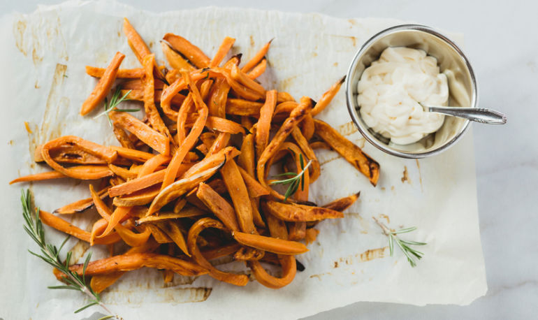 Gut Healing Baked Sweet Potato Fries Recipe Mindbodygreen