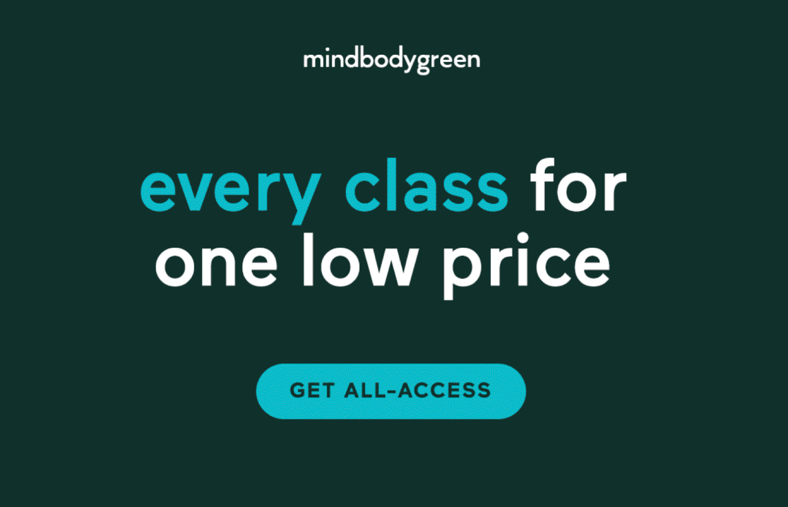 mindbodygreen Classes All Access