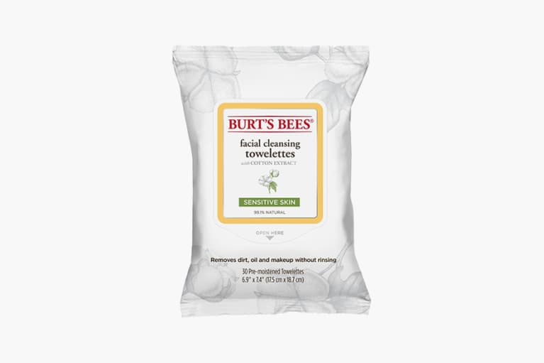 Burt's Bees Sensitive Cleansing Towelettes with Cotton Extract