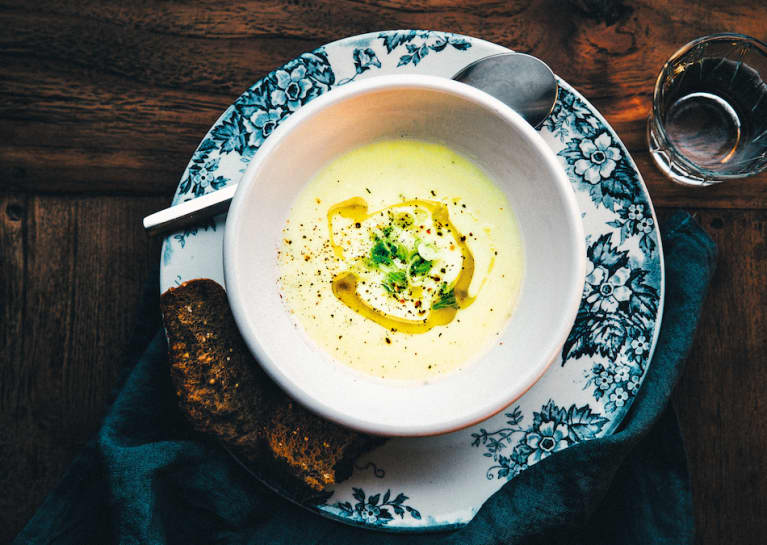 Meal Prep Sunday: Leek Soup That's Great For Your Gut