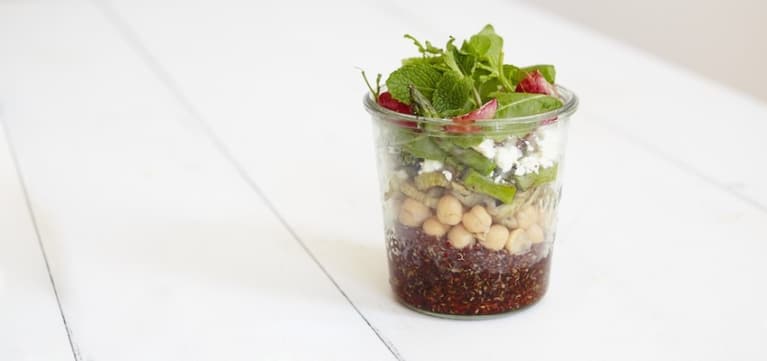 4 Plant-Based Mason Jar Meals For A Lighter Lunch