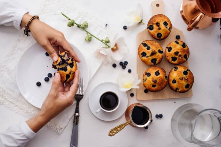 Make These Grain-Free Blueberry Streusel Muffins & Win Your Easter Brunch