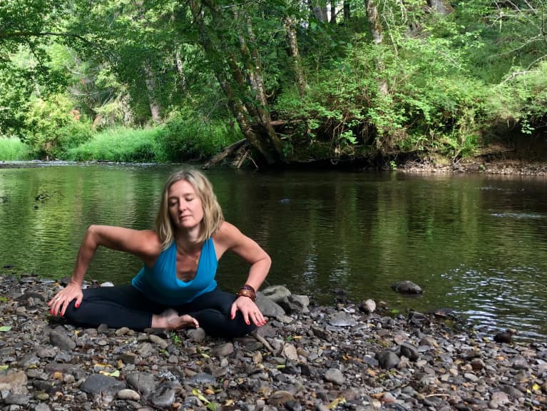 This Calming Yoga Flow Will Keep You Centered All Summer