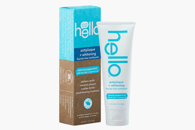 <p>Hello Oral Care Fluoride Free Antiplaque and Whitening Toothpaste</p> <p>Hello Oral Care Fluoride Free Antiplaque and Whitening Toothpaste</p>