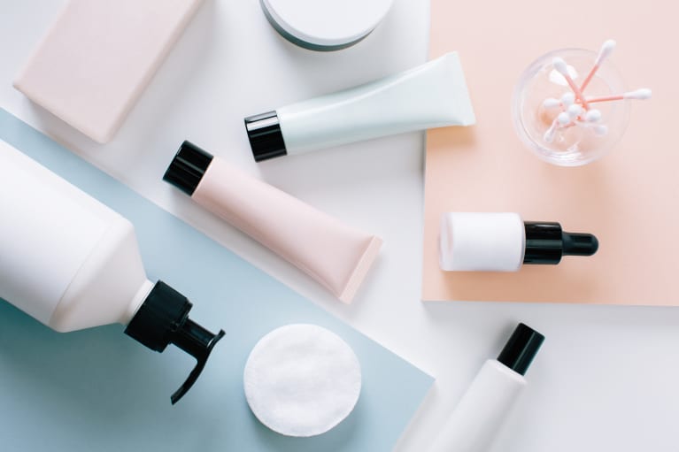 Beauty Products from Above Beauty Products from Above