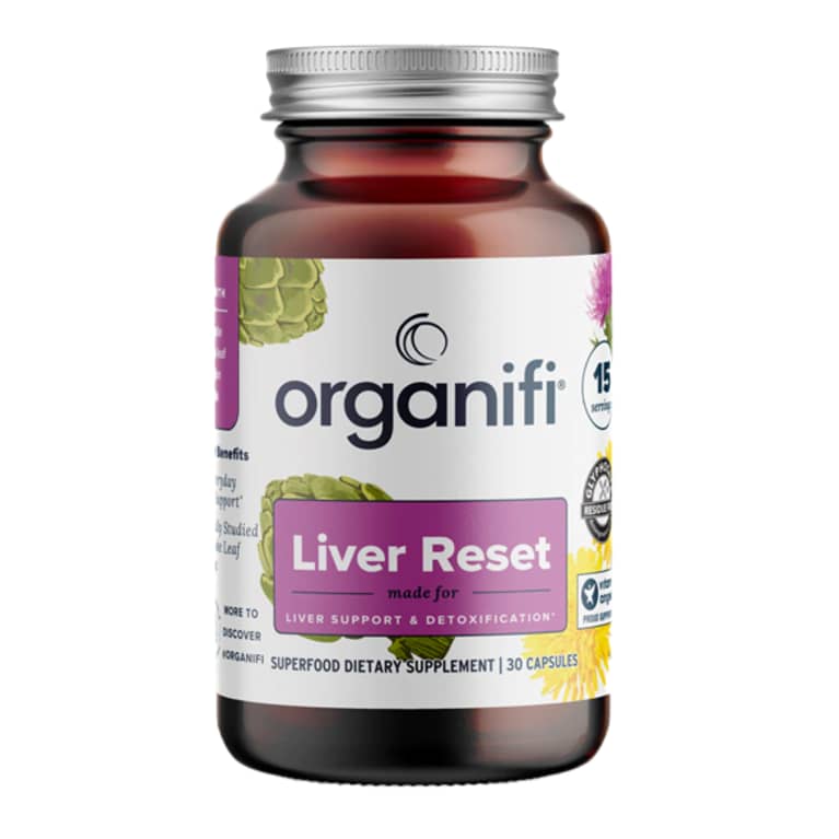 Best with triphala: Organifi Liver Reset