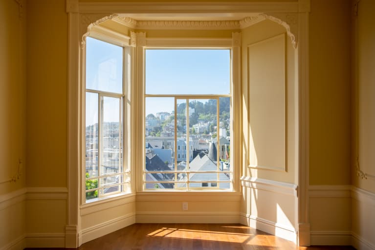 The View From A Sunny Bay Window The View From A Sunny Bay Window