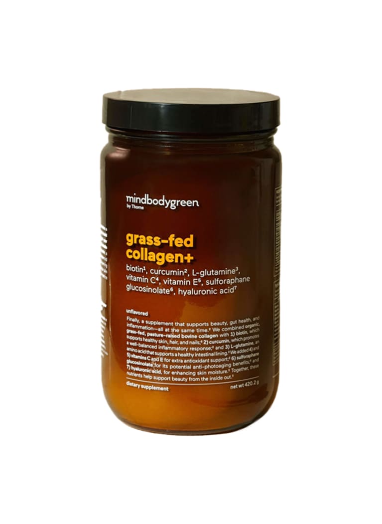mindbodygreen grass-fed collagen+ mindbodygreen grass-fed collagen+