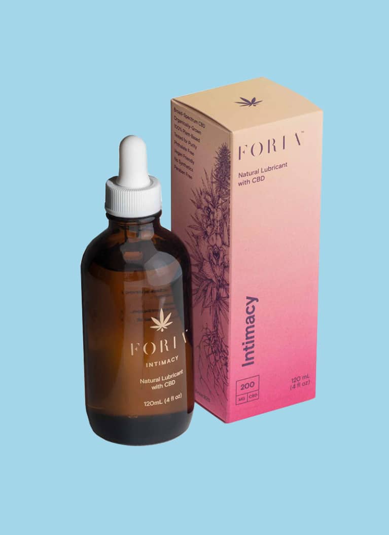 Foria Intimacy Natural Lubricant With CBD