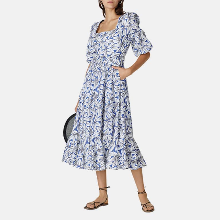 <p>Ella Floral Midi Dress</p> <p>Ella Floral Midi Dress</p>