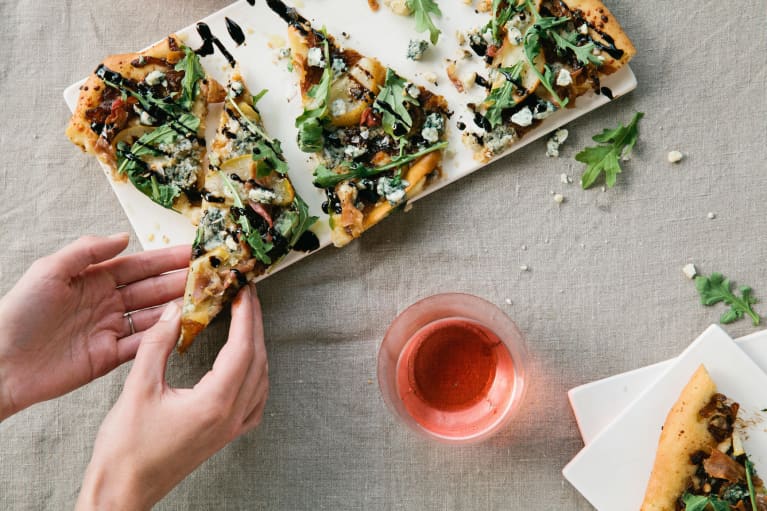 Finally, A Vegan Chickpea Pizza That's Easy To Throw Together