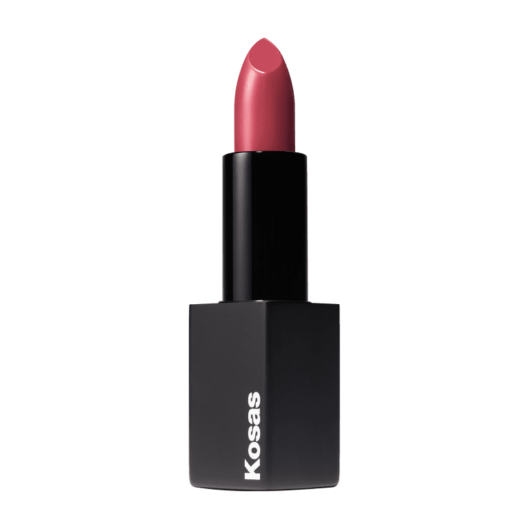 Kosas light pink lipstick