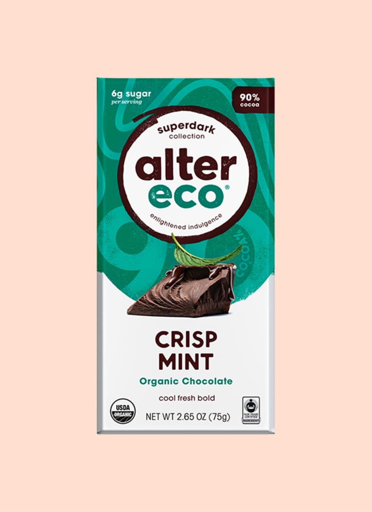 Alter Eco Superdark Crisp Mint Chocolate