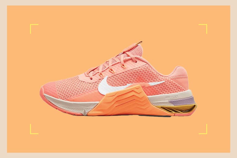 Best Gym Shoes Nikes On Orange Background