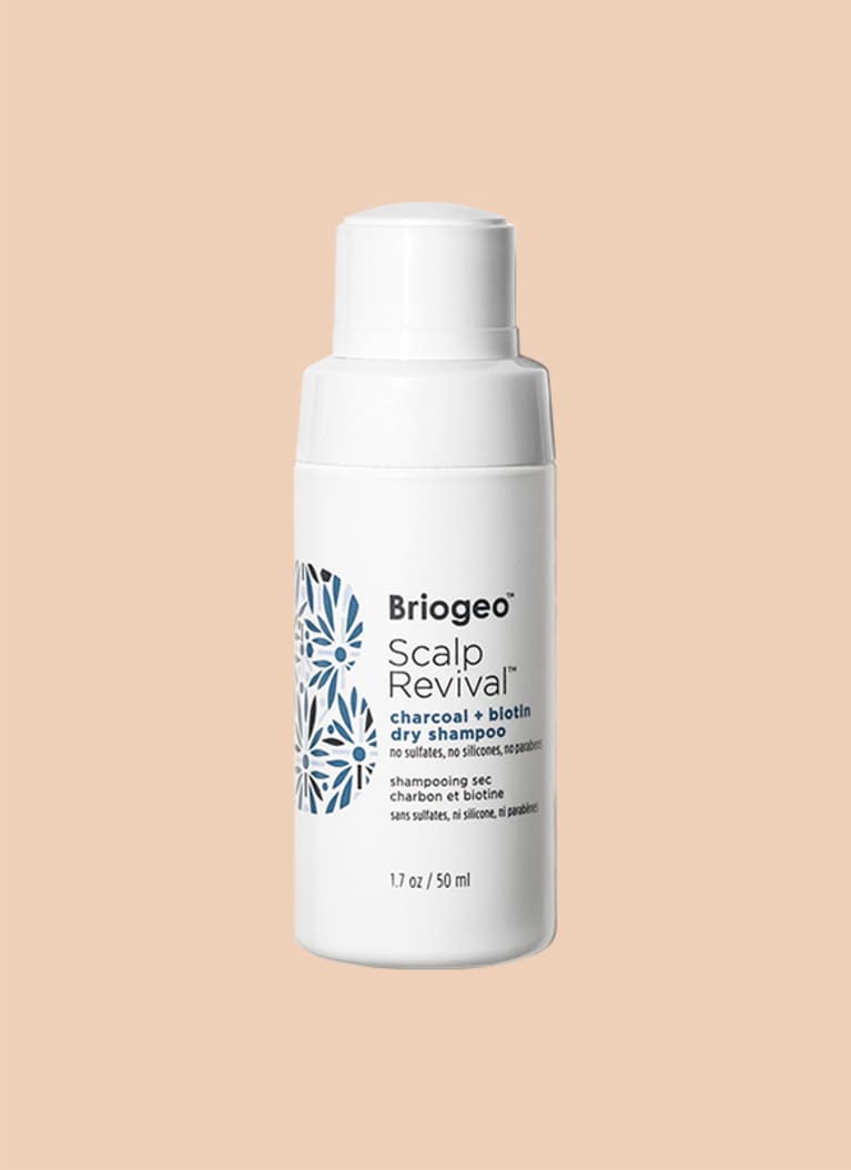 For Oily: Briogeo Scalp Revival Charcoal + Biotin Dry Shampoo 