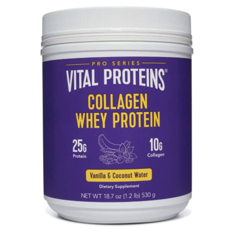 vital proteins collagen + whey powder 