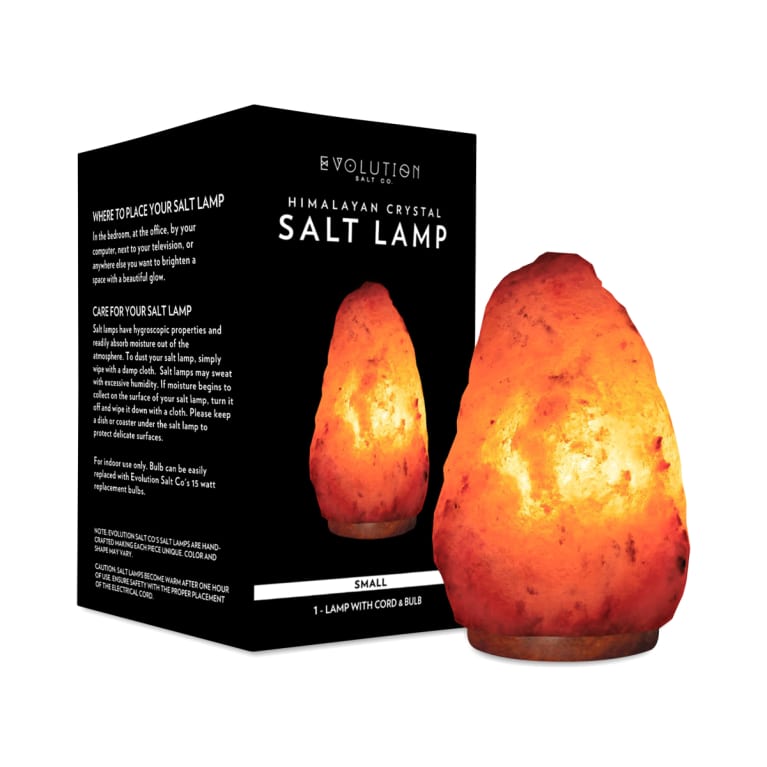 Evolution Salt Co. Natural Crystal Salt Lamp
