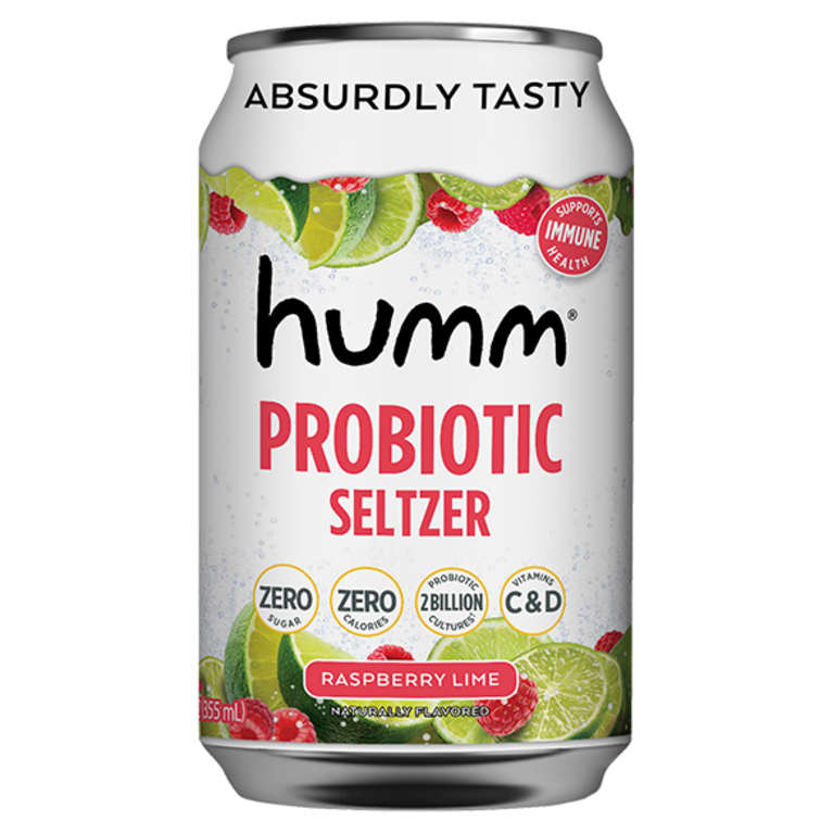 Humm Probiotic Seltzer