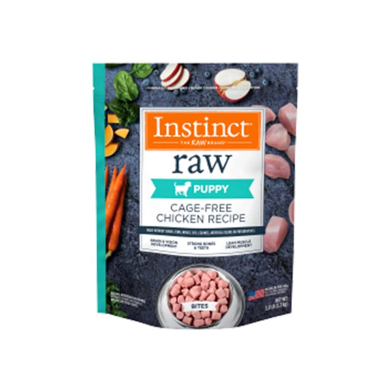 RAW FROZEN BITES CAGE-FREE CHICKEN RECIPE FOR PUPPIES RAW FROZEN BITES CAGE-FREE CHICKEN RECIPE FOR PUPPIES