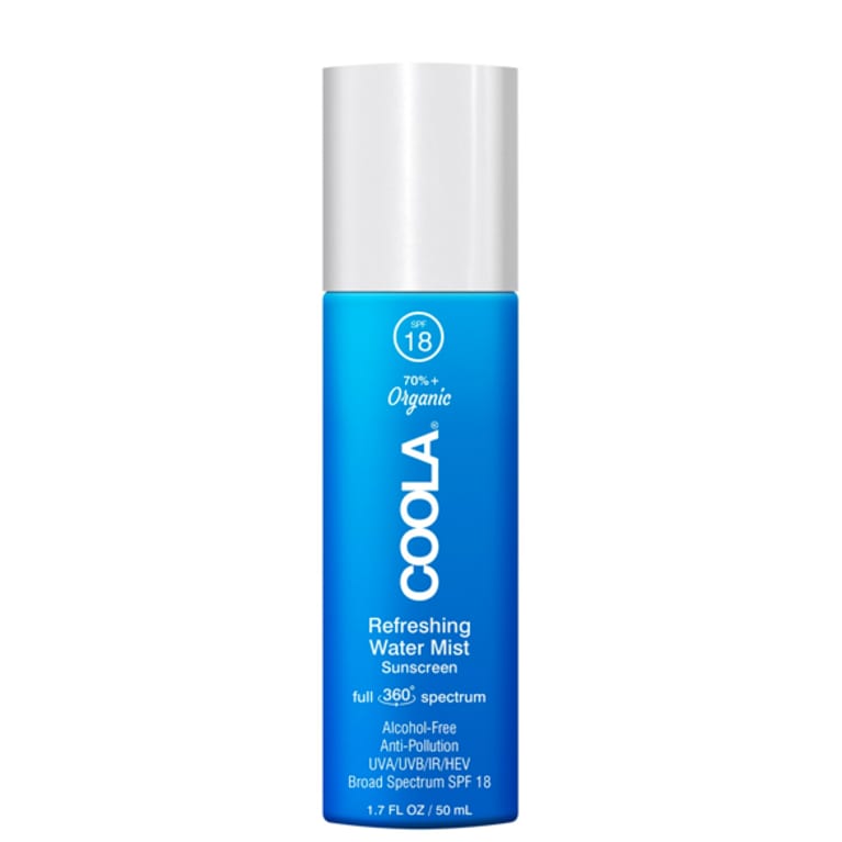 COOLA Organic Refreshing Water Mist Face Moisturizer with SPF 18,