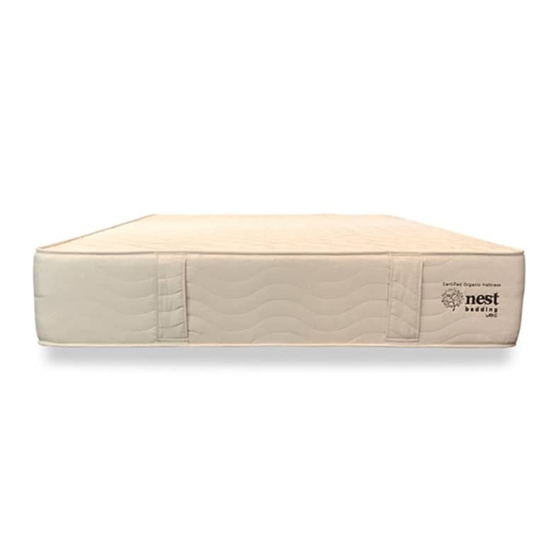 beige mattress on white background beige mattress on white background