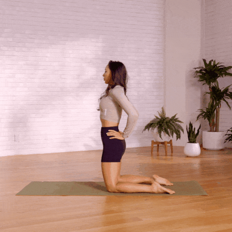 camel pose camel pose