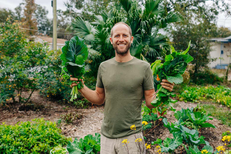 This Activist Is Growing 100 Percent Of His Own Food This Year For An Important Reason