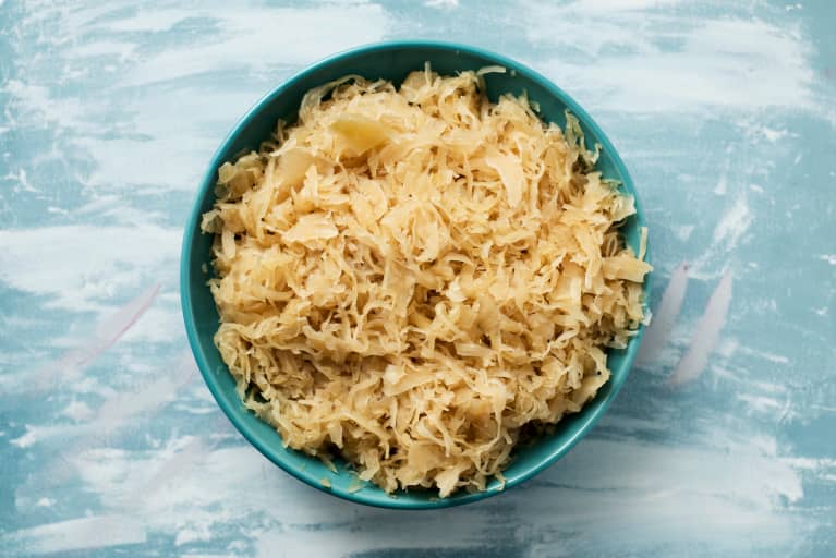 (Last Used: 1/20/21) 8 Benefits Of Sauerkraut, FAQs Answered & A Recipe, From RDs