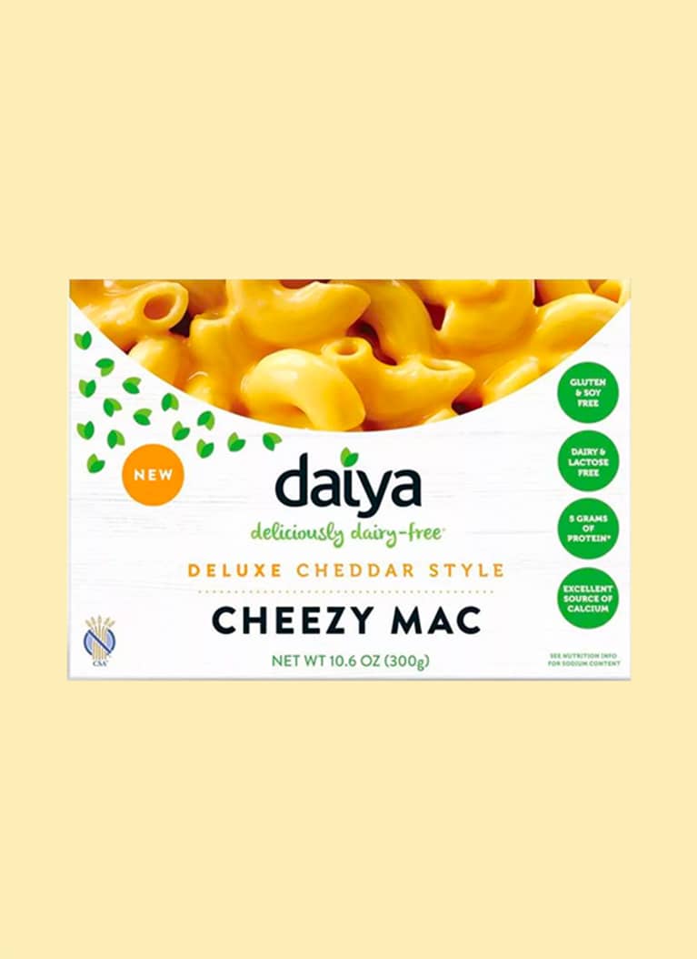 daiya deluxe cheddar style cheezy mac