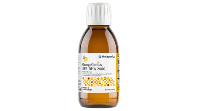 Best liquid fish oil: Metagenics OmegaGenics EPA-DHA 2400