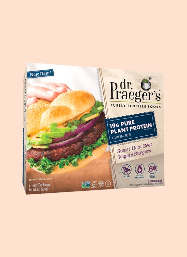 Dr. Praeger's Sweet Heat Beet Veggie Burgers Dr. Praeger's Sweet Heat Beet Veggie Burgers