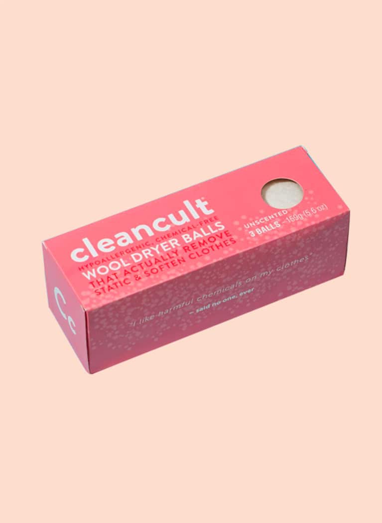 7. Instead of dryer sheets, use cleancult balls. 7. Instead of dryer sheets, use cleancult balls.